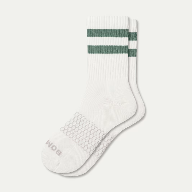Women's Vintage Stripes Half Calf Socks