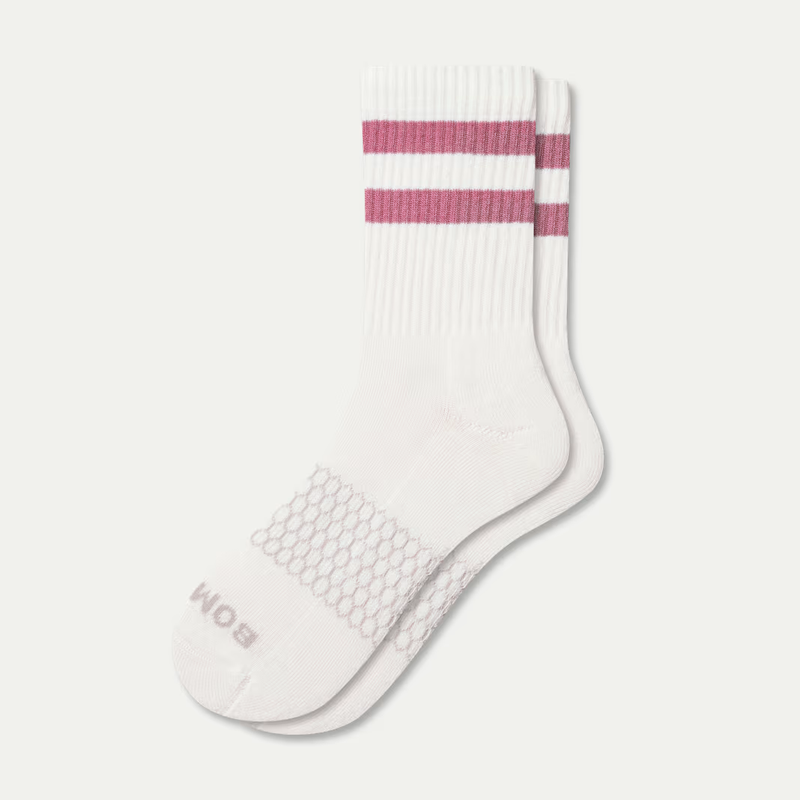 Women's Vintage Stripes Half Calf Socks