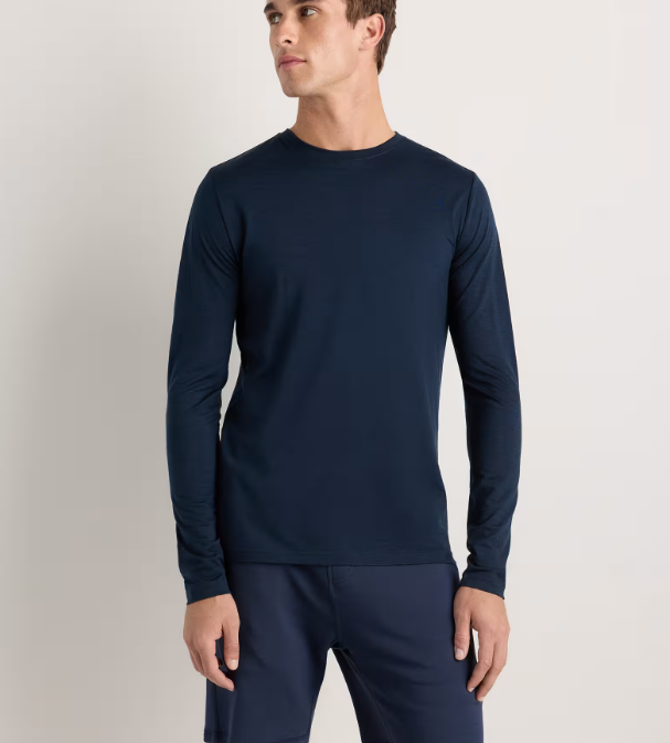 100% Merino Wool All-Season Long Sleeve Base Layer Tee