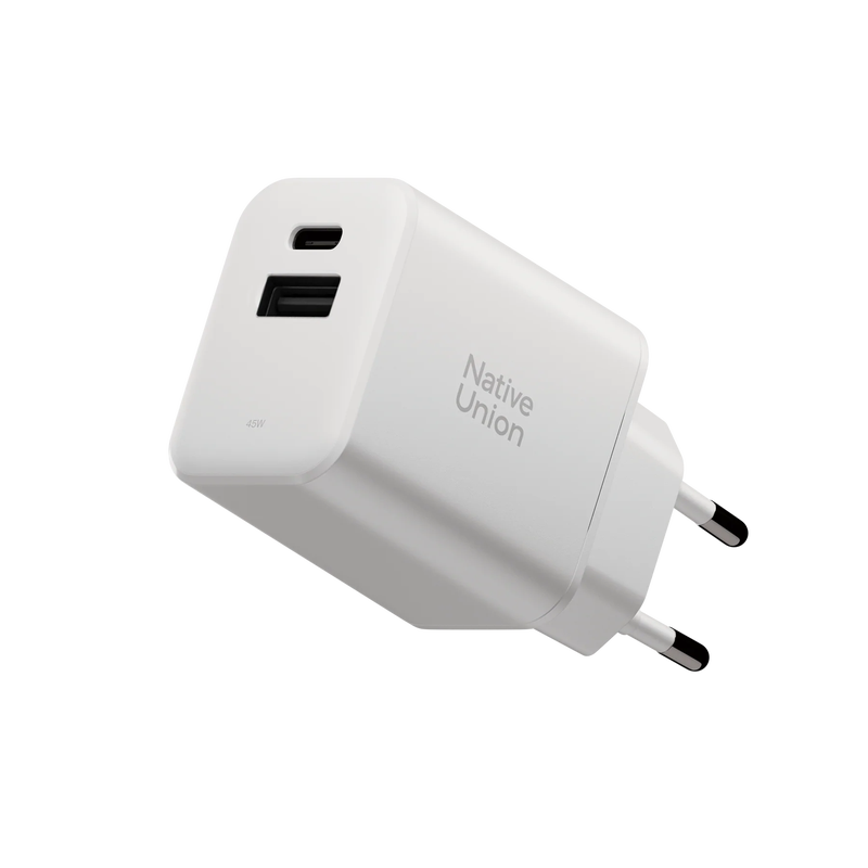 Fast GaN Charger PD 45W 1C + 1A