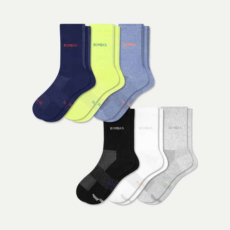 Women's UltraLite Sport Half Calf Sock 6-Pack