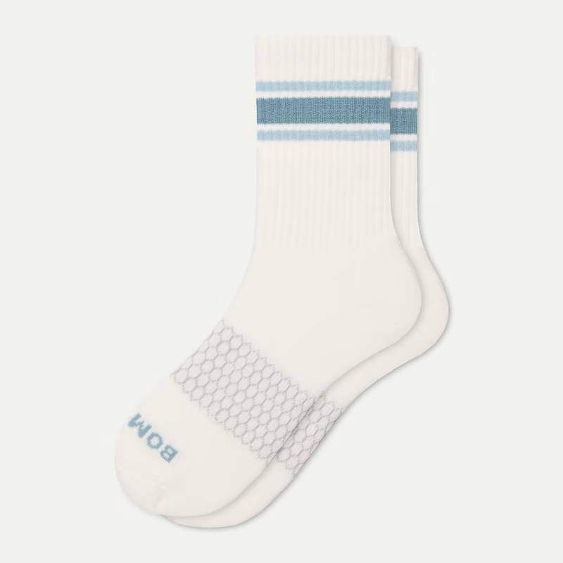 Women's Vintage Stripes Half Calf Socks
