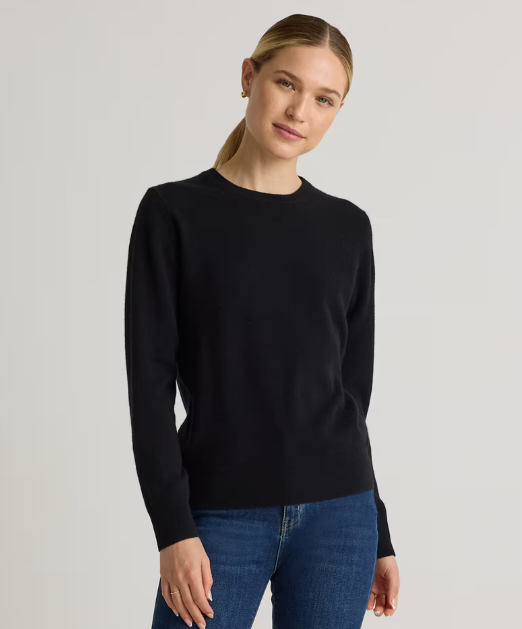 Mongolian Cashmere Crewneck Sweater