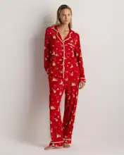 Bamboo Jersey Long Sleeve Pajama Set