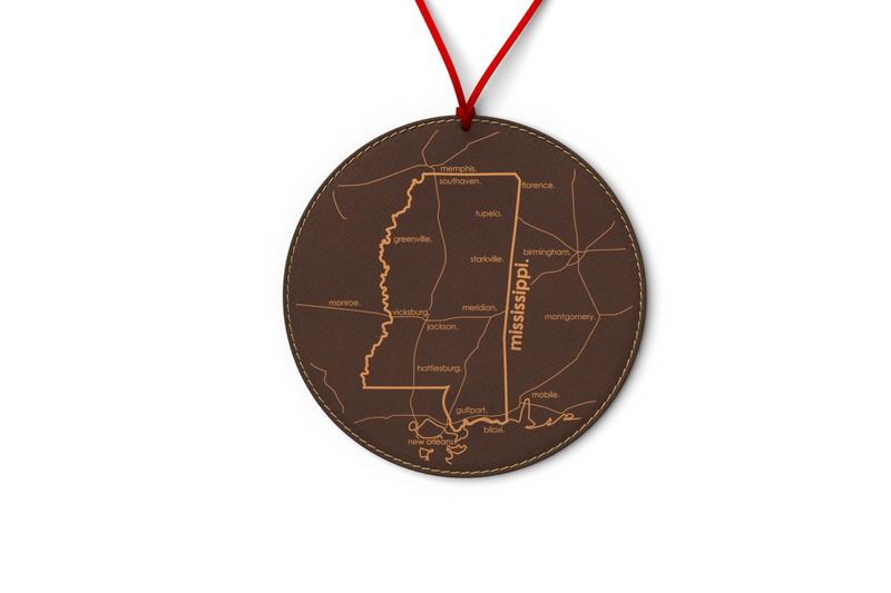State Map Ornament
