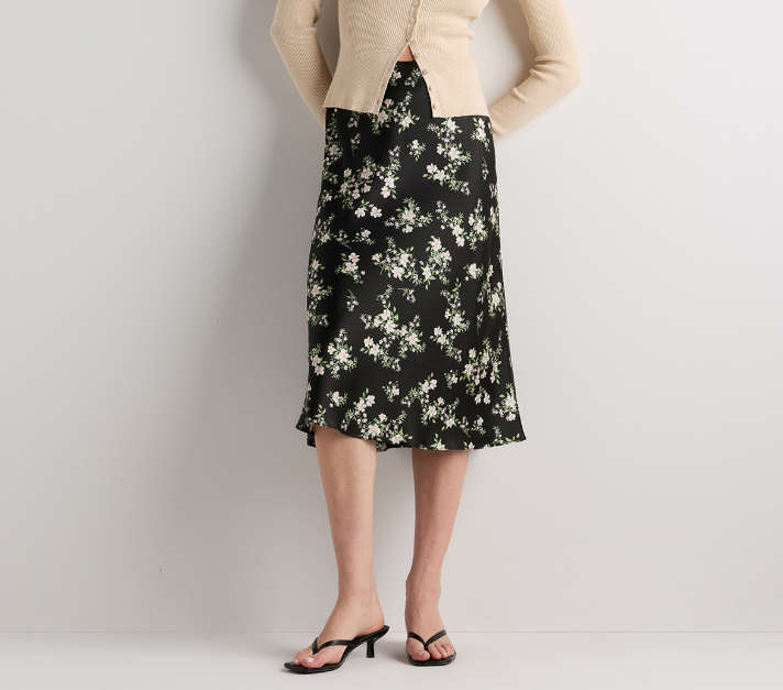 100% Washable Silk Skirt