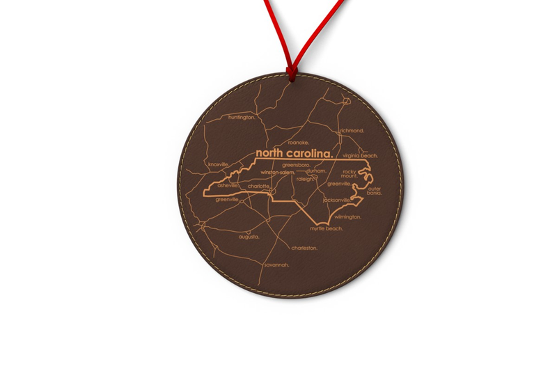 State Map Ornament