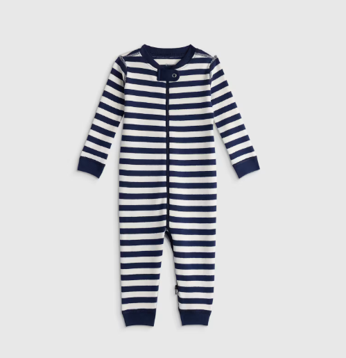 100% Organic Cotton One Piece Baby Pajama
