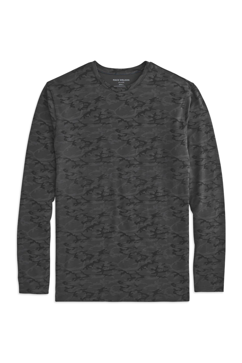 Silver Long Sleeve T-Shirt