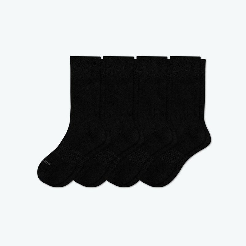 Men's Dress Calf Sock 4-Pack