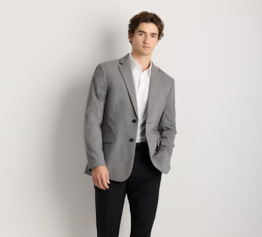 Stretch Wool Blazer