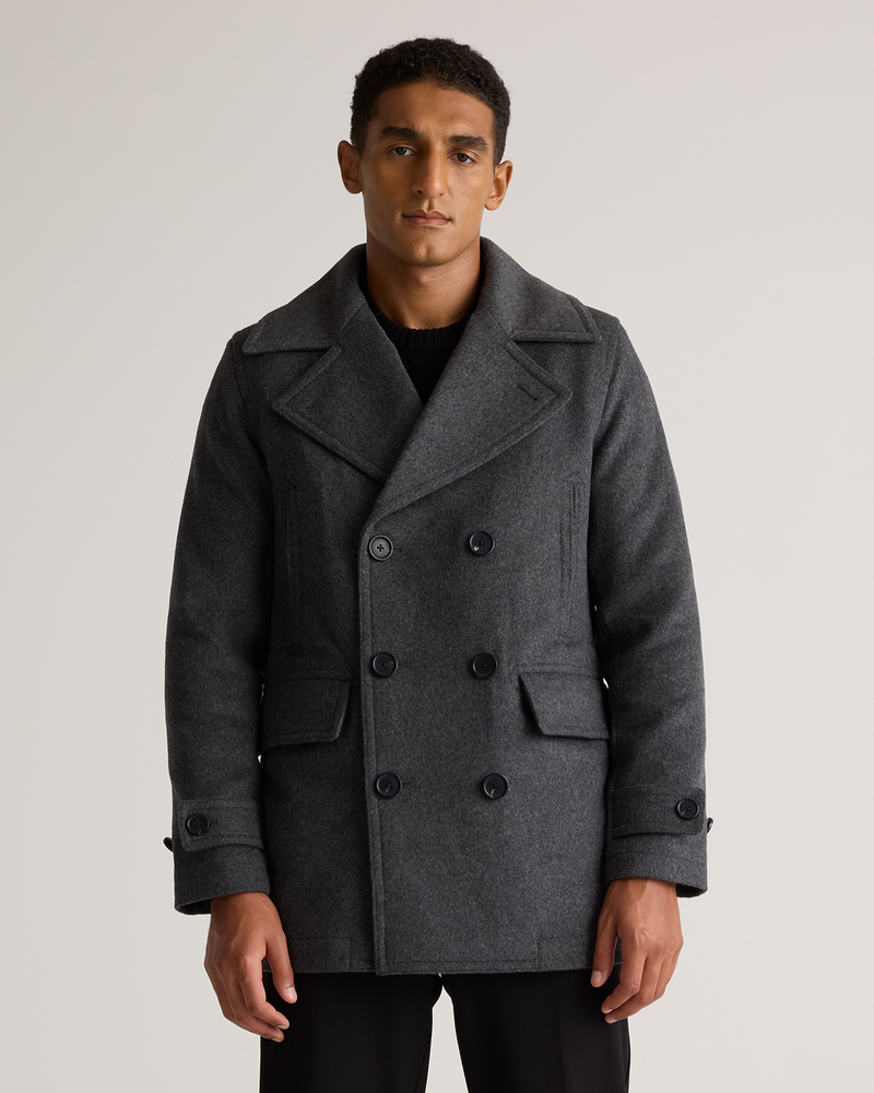 Italian Wool Peacoat