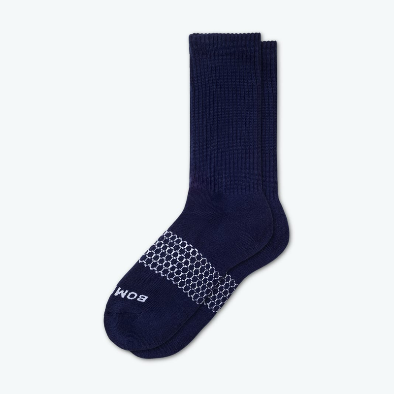 Men's Solids Calf Sock