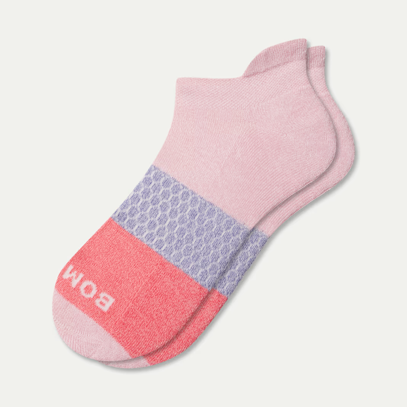 Women's Tri-Block Ankle Socks