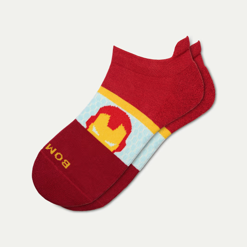 Marvel x Bombas Adult Ankle Socks