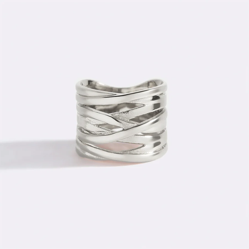 Wire Wrap Statement Ring