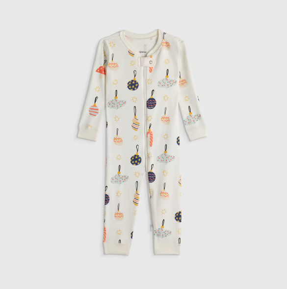 100% Organic Cotton One Piece Baby Pajama