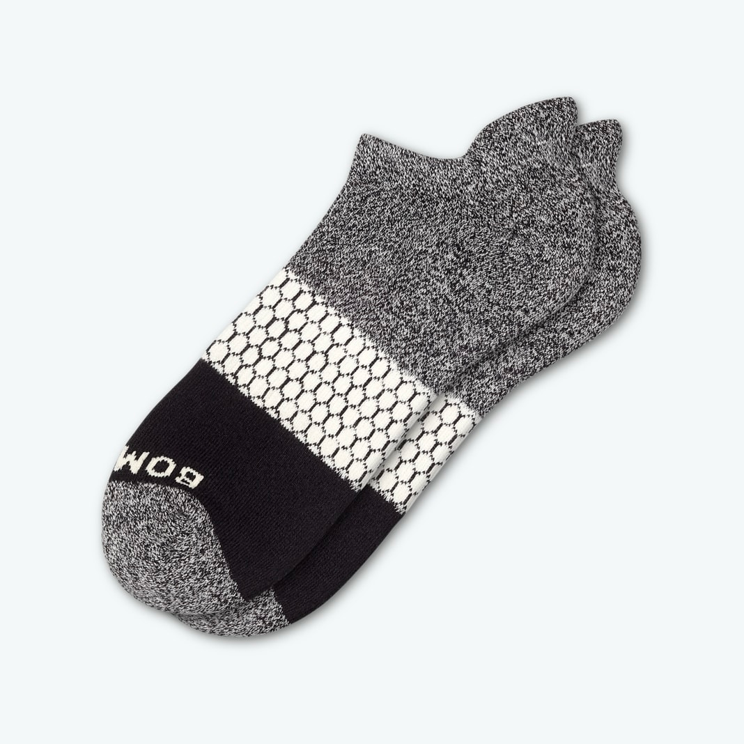 Marled Dark Grey + Cream