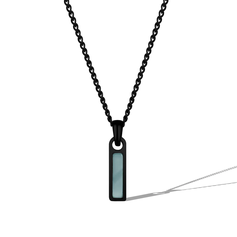 Stealth Birthstone Tag Necklace