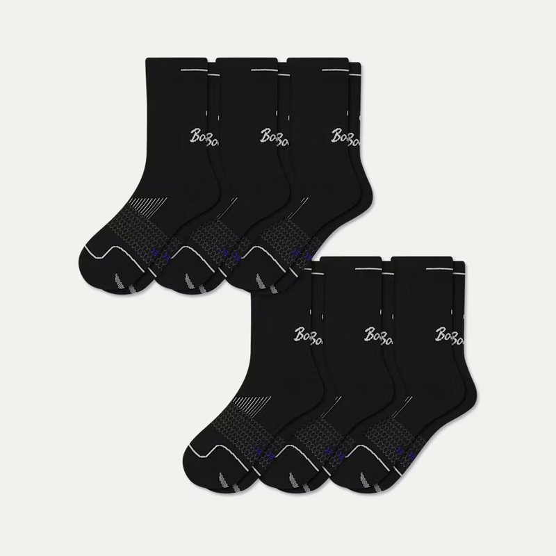 Men's Running Half Calf Sock 6-Pack