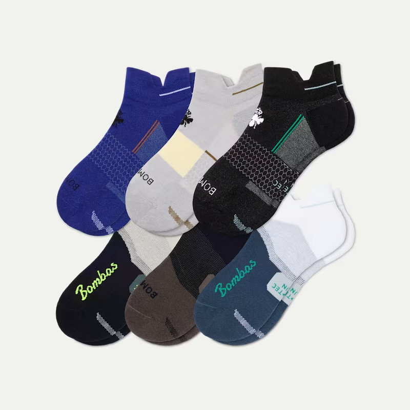 Men's Running Ankle Sock 6-Pack