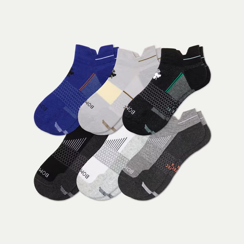 Men's Running Ankle Sock 6-Pack