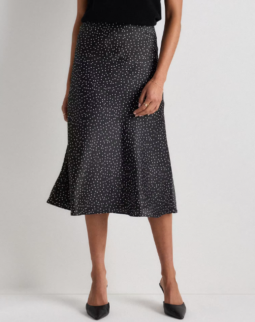 100% Washable Silk Skirt