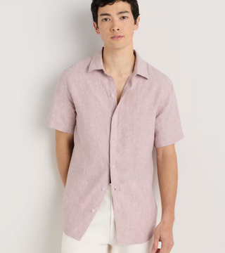 Vintage Pink Chambray