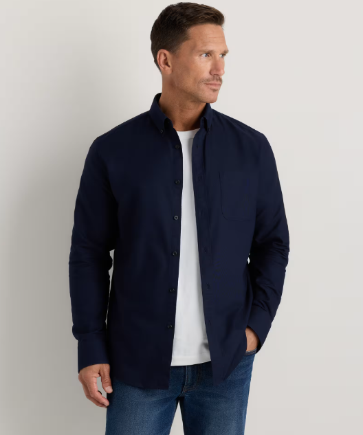 100% Organic Cotton Oxford Shirt