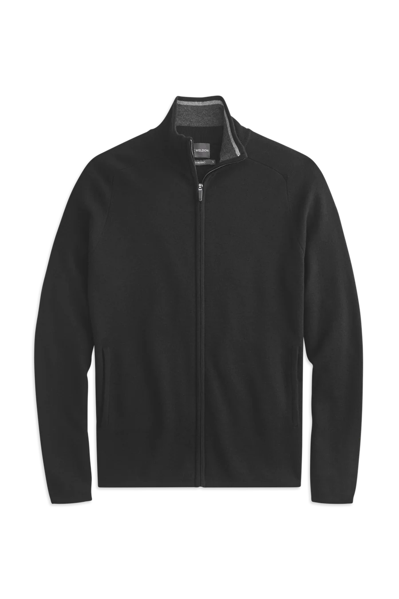 Tech Merino Full-Zip Sweater