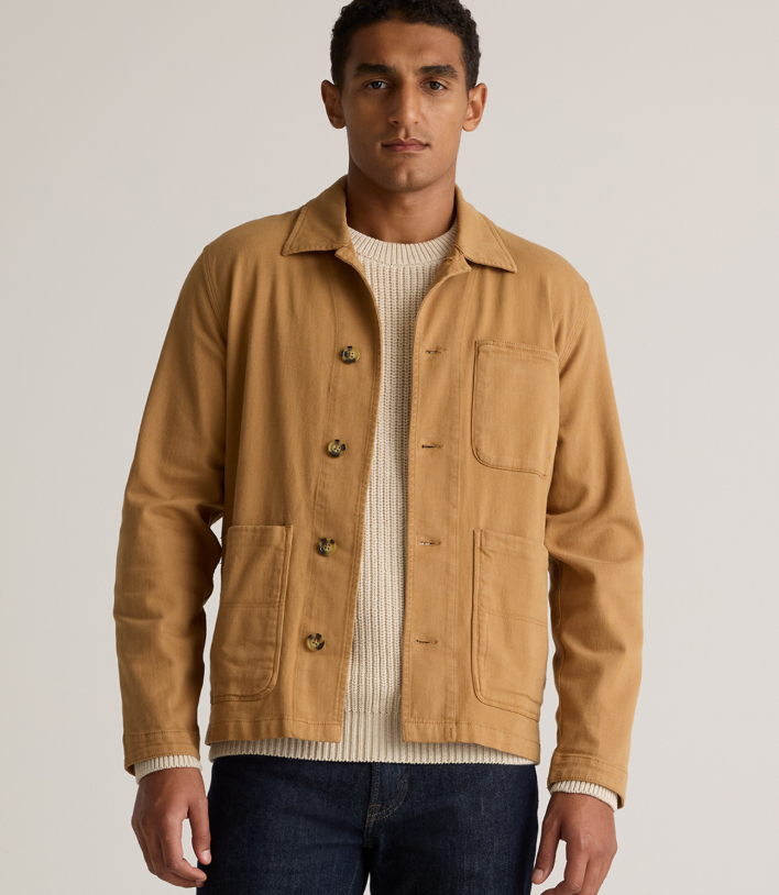 Organic Comfort Stretch Chore Jacket