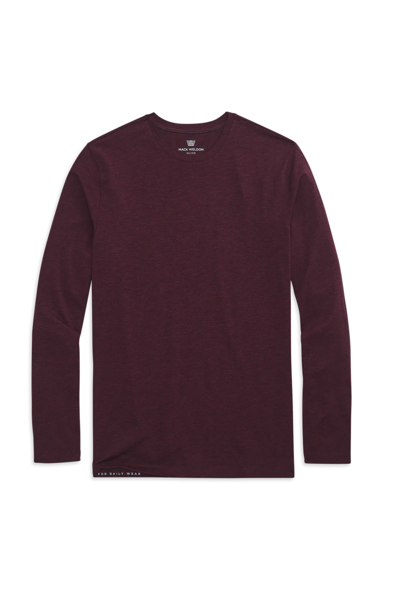 Silver Long Sleeve T-Shirt