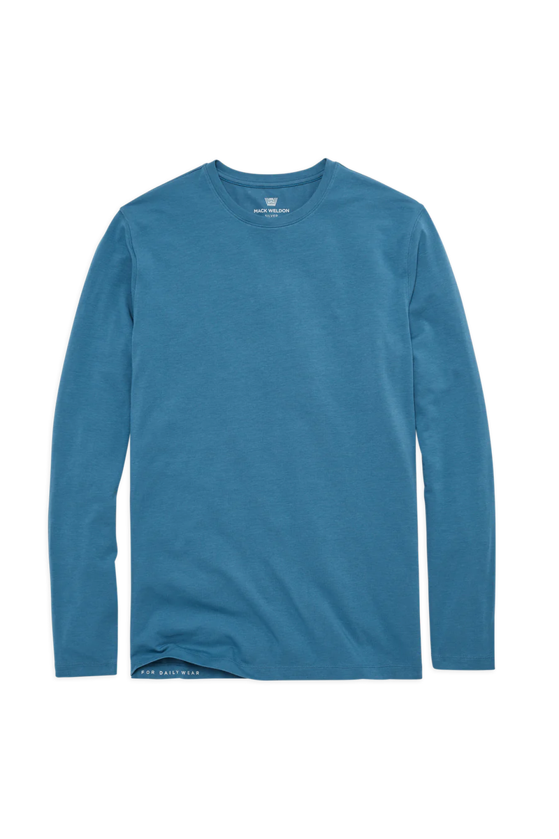 Silver Long Sleeve T-Shirt
