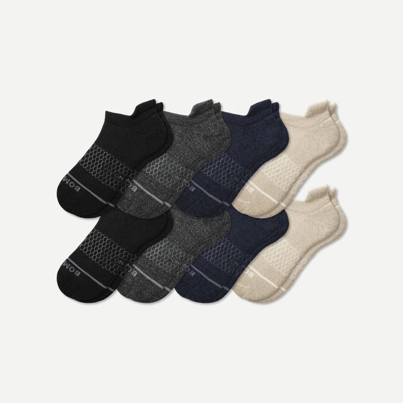 Women's Merino Wool Blend Ankle Sock 8-Pack