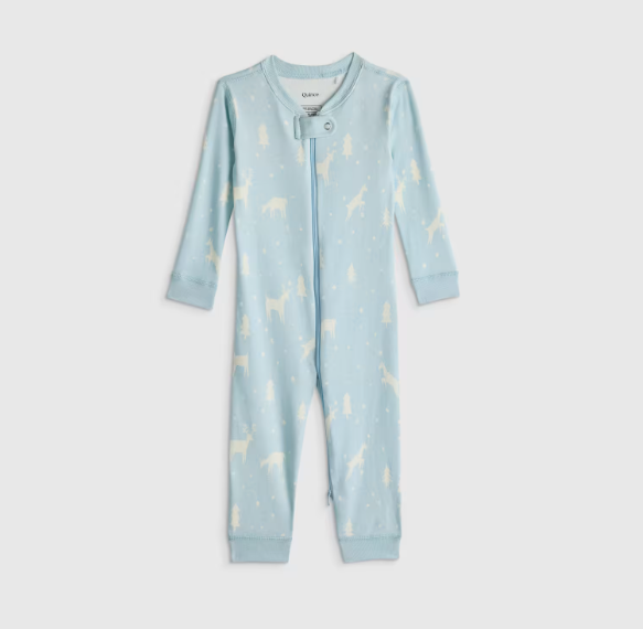 100% Organic Cotton One Piece Baby Pajama