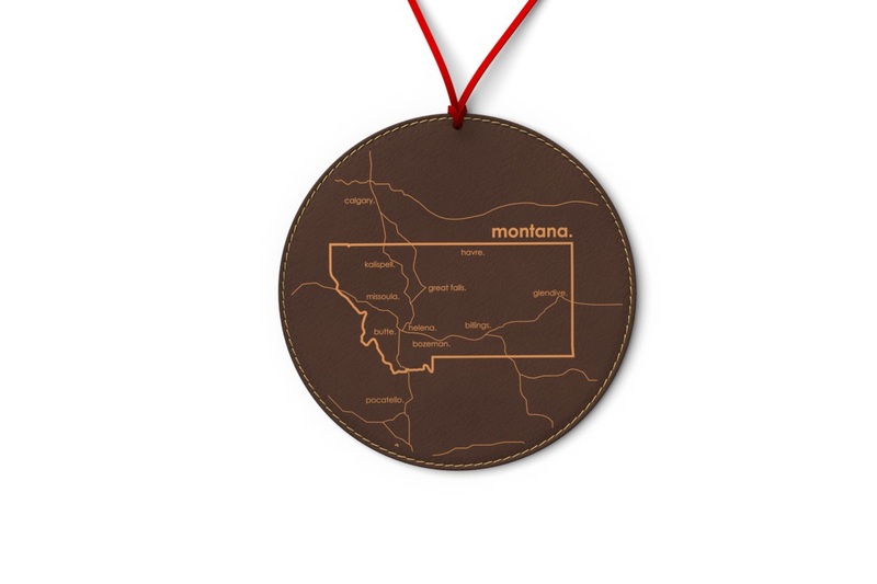 State Map Ornament