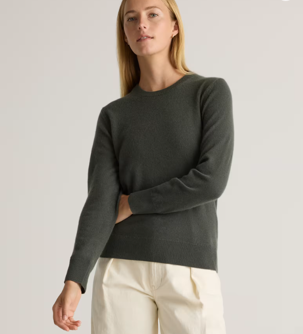 Mongolian Cashmere Crewneck Sweater