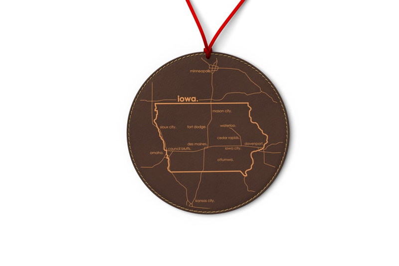 State Map Ornament