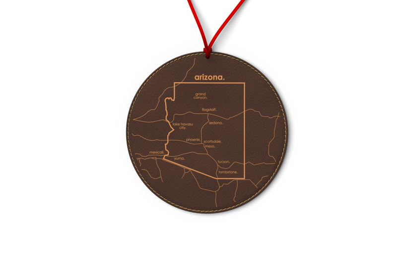 State Map Ornament