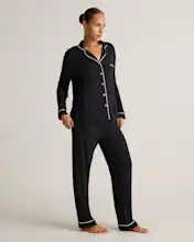 Bamboo Jersey Long Sleeve Pajama Set