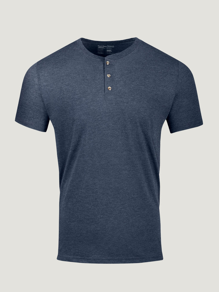 Men's Classic Short Sleeve Henley