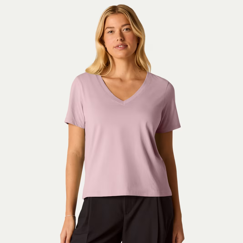 Women's Pima Cotton V-Neck T-Shirt