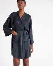100% Washable Silk Robe