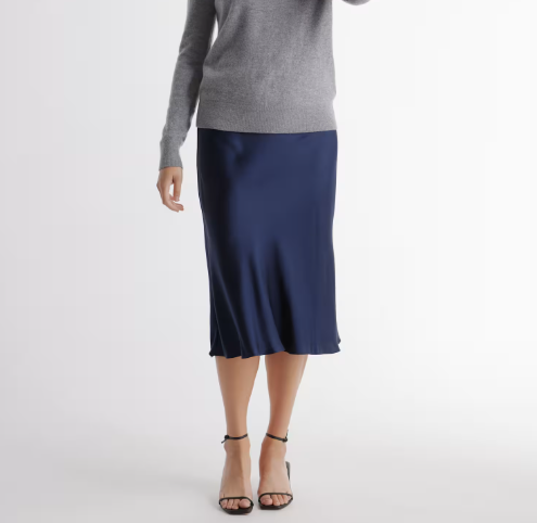 100% Washable Silk Skirt