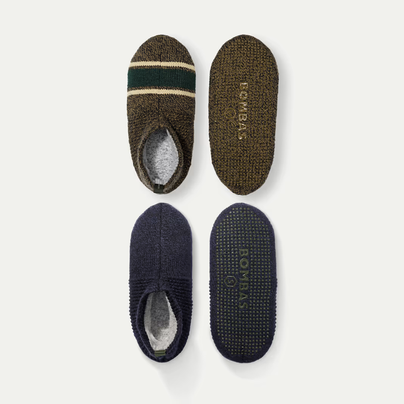Men's Gripper Slipper 2 Pack