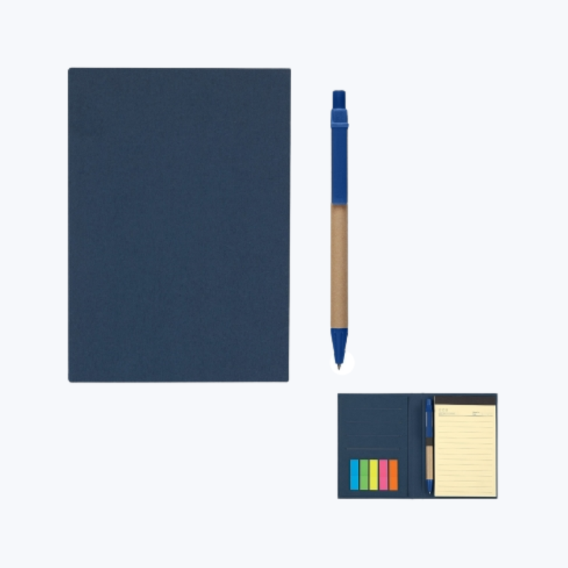 Branded Meeting Mate Notebook With Pen And Sticky Flags