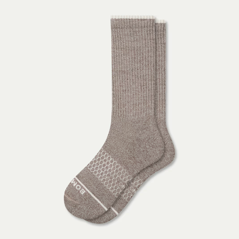 Men's Merino Wool Blend Calf Socks