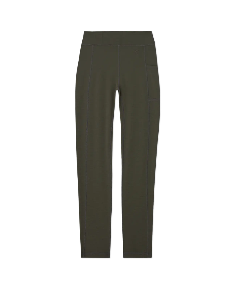 Women's Merino Wool Blend 3/4 Baselayer Bottoms