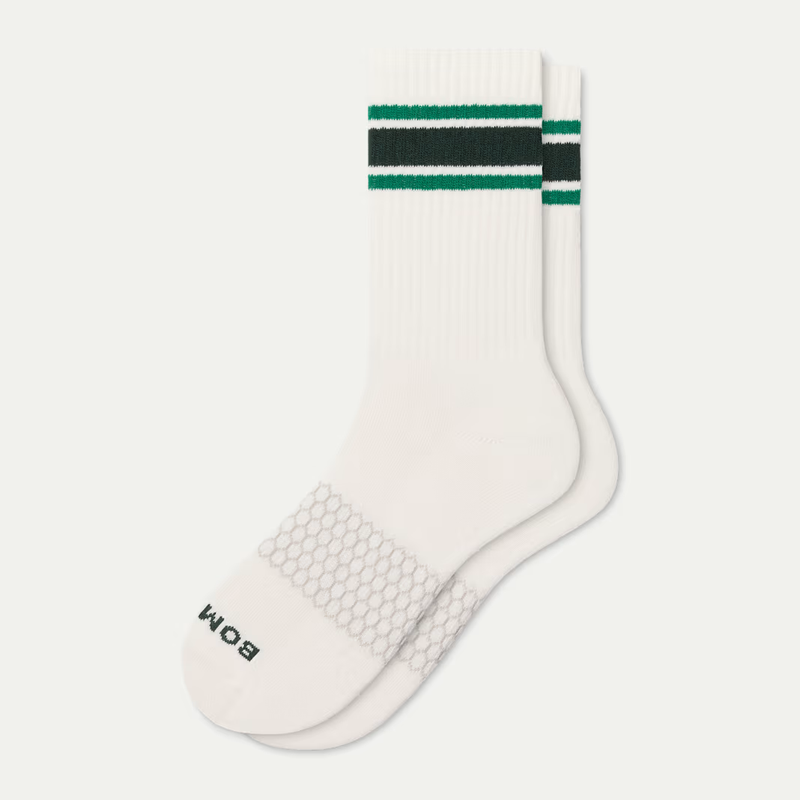 Men's Vintage Stripes Half Calf Socks