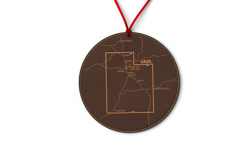 State Map Ornament